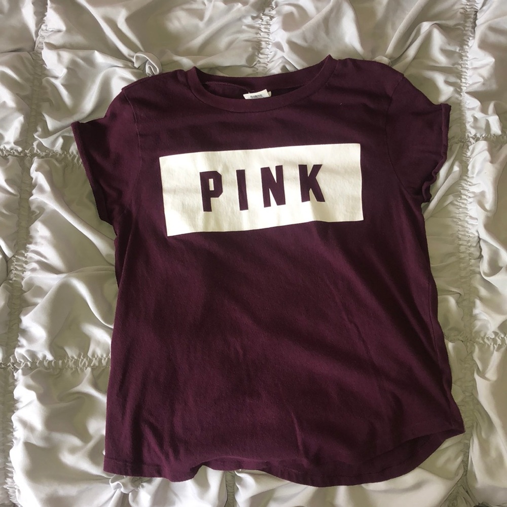 Victoria’s Secret pink shirt
